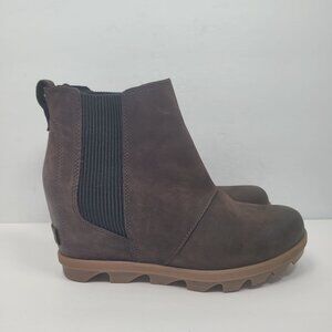 Sorel Joan of Arctic Women's Brown Chelsea Boots NL3754-205 US Size 8
